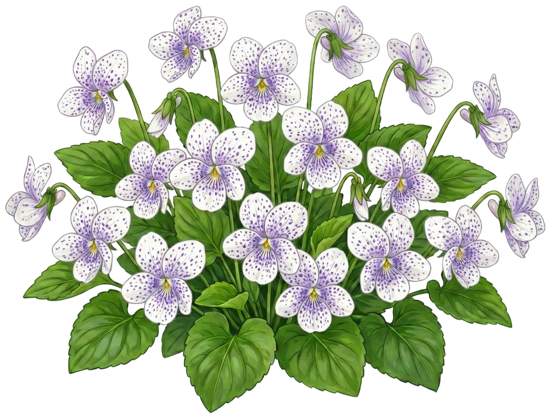 Виола (фиалка) сестринская 