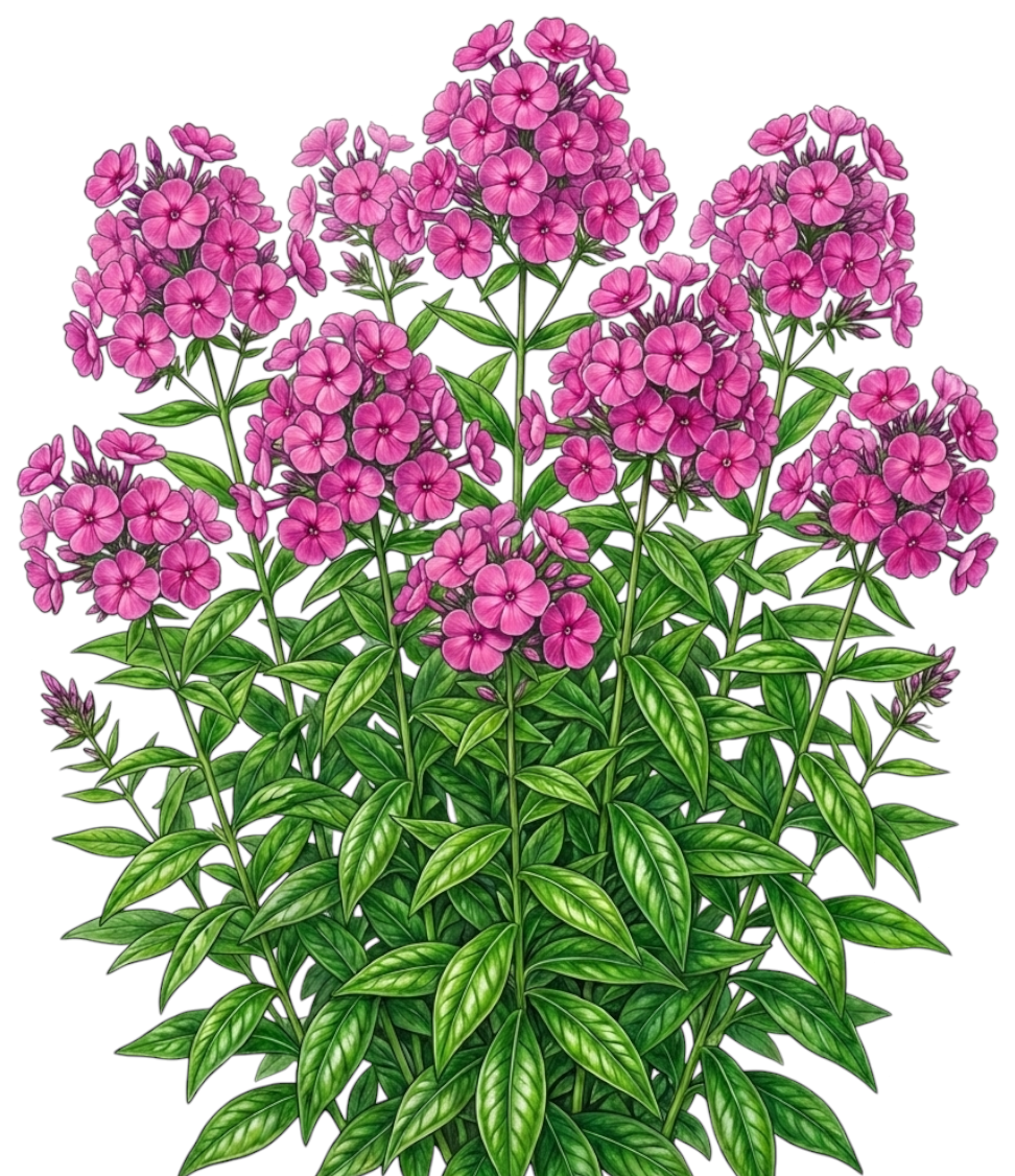 Флокс метельчатый 